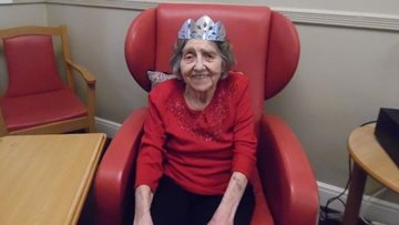 96th Birthday celebrations for Primrose House Resident